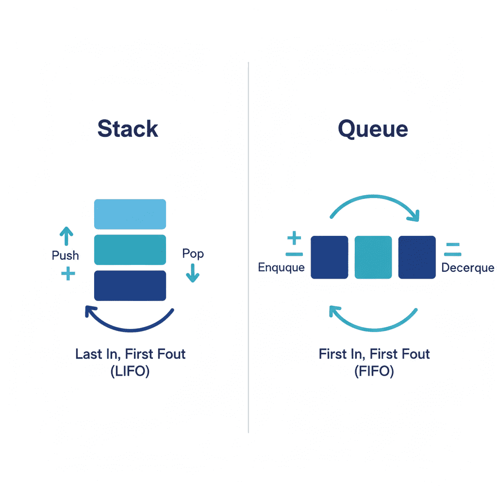 Stack a Queue - zásobník a fronta